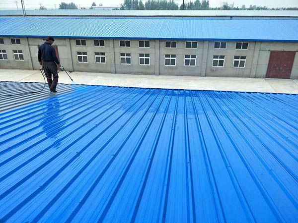 定兴 彩钢瓦喷漆翻新工业厂房、仓库